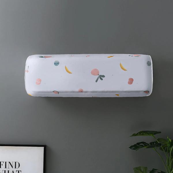 Indoor Wall Mounted Air Conditioner Waterproof Cover Dust Proof Cover For Conditioner (random Design )