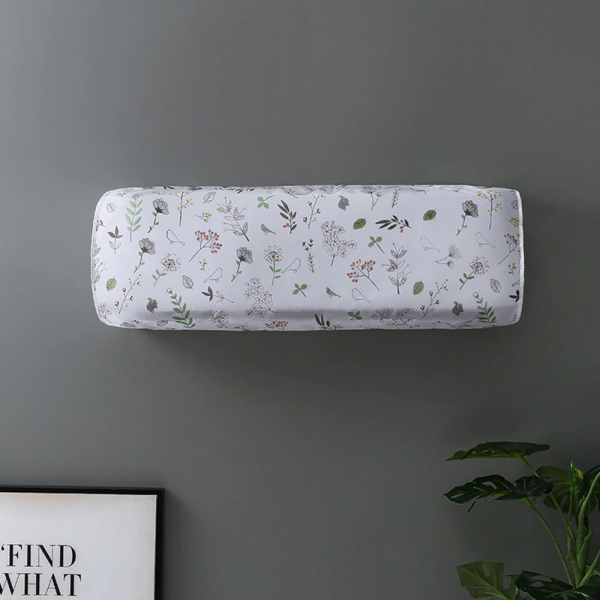 Indoor Wall Mounted Air Conditioner Waterproof Cover Dust Proof Cover For Conditioner (random Design )