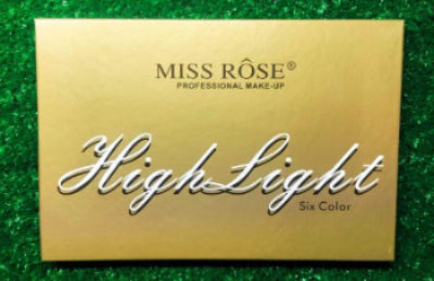 6 In 1 Miss Rose Ultimate Glow Highlighter Kit For Face Smoothness