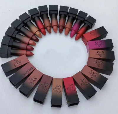 Matte Finish Lipstick, Pack Of 12