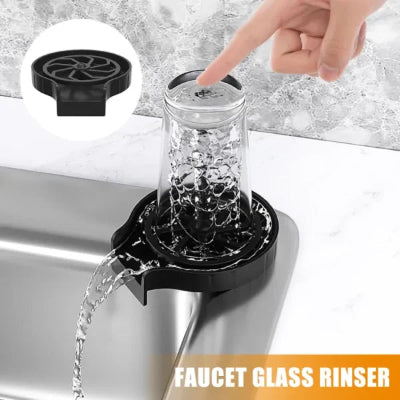 Glass Washer – Glass Washer For Kitchen – Glass Rinser Cup Bottle Washer Cleaner