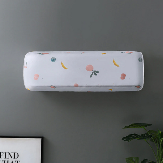 Indoor Wall Mounted Air Conditioner Waterproof Cover Dust Proof Cover For Conditioner (random Design )