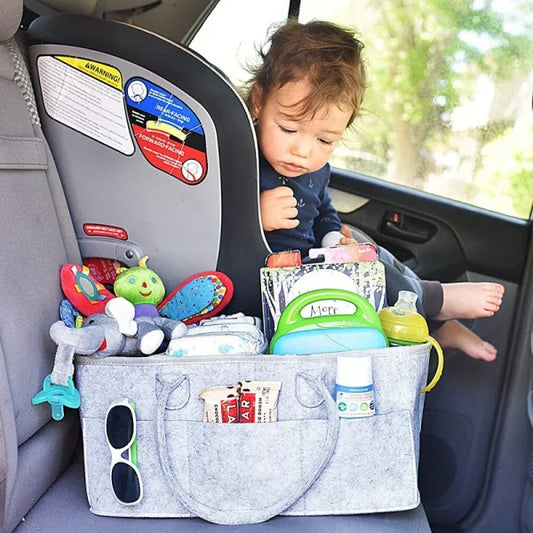 Baby Organizer Bag- Portable Storage Basket