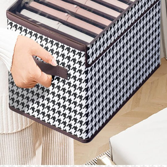 Clothes Organizer | Pants, Jeans Storage Box | Wardrobe Clothes Organizer | Underwear, Socks Storage Artifact Cabinet Storage Organizers